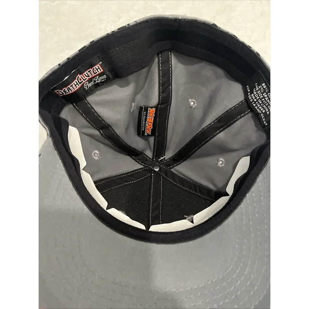 Vintage Death Clutch Brock Lesner Black Hat UFC Cap Tek Flex Y2K WWE NWT